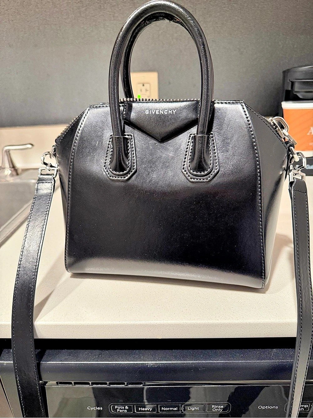 Givenchy Antigona Mini Satchel Black